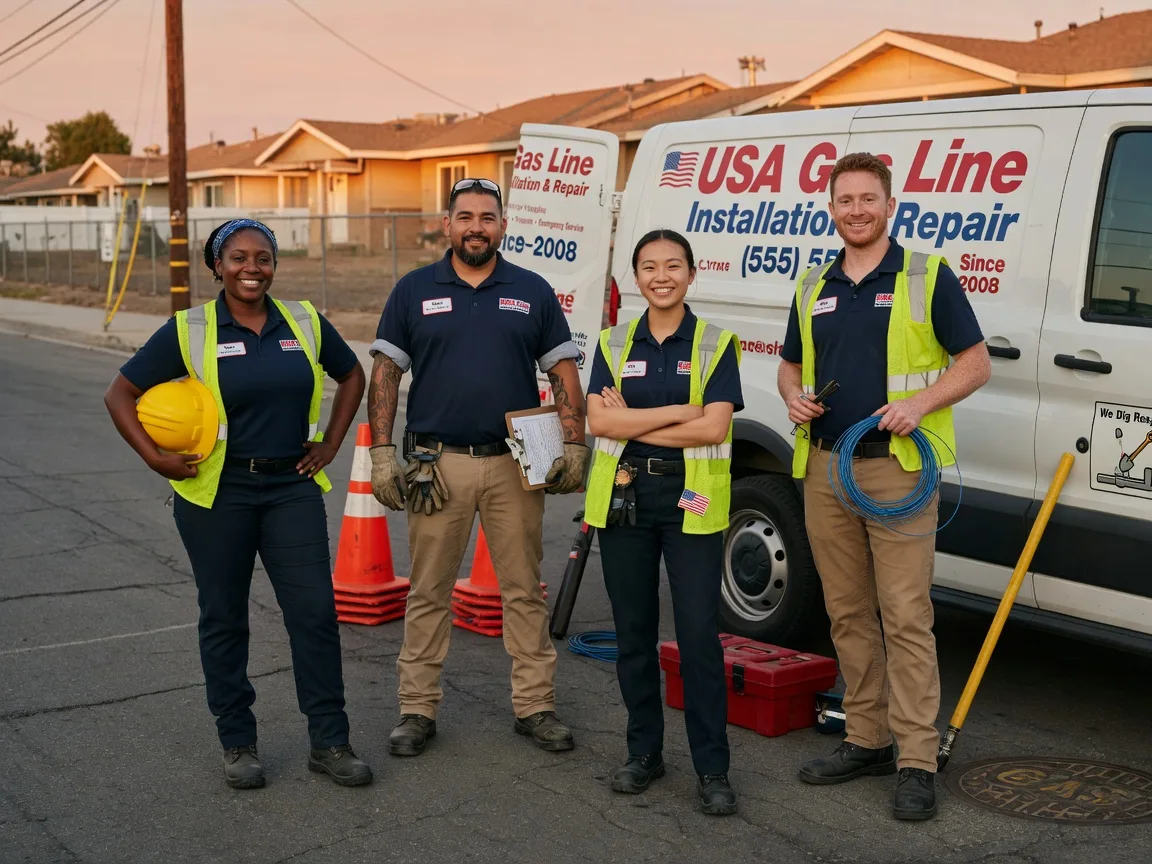 Gas Line Installation company in Salcha, AK